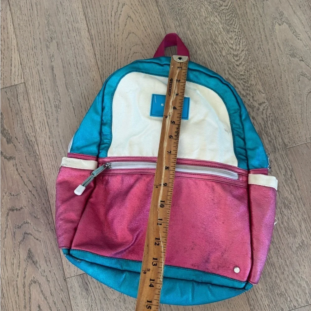STATE Kane Kids Unisex Metallic Color Blocked Backpack